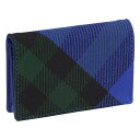 バーバリー BURBERRY カードケース 名刺入れ 8086008 B7323 メンズ ナイト ブルー
