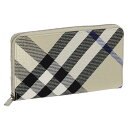 バーバリー BURBERRY 財布 長財布 ラウンドファスナー長財布 小銭入れ付き 8087323 A3888 メンズ ライケン グレー系