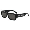 バレンシアガ BALENCIAGA サングラス アジアンフィット BB0261SA-001 アイウェア スクエア型 レクタングル型 メンズ レディース ユニセッ...