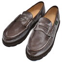 パラブーツ PARABOOT 靴 シューズ ローファー 革靴 紳士靴 0994-13 ビジネス カジュアル メンズ ダークブラウン レザー