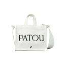 パトゥ PATOU バッグ 2WAY トートバッグ ショルダーバッグ 肩掛けバッグ 斜めがけバッグ AC044 001W PATOU SMALL TOTE BA...