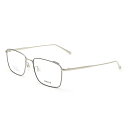 バリー BALLY フレーム メガネ 眼鏡 フレームのみ ノーズパッド BY5027D/V-016-55 アイウェア EYEWEAR スクエア型 オプティカルフレーム メンズ マットブラック+シルバー