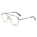 バリー BALLY フレーム メガネ 眼鏡 フレームのみ ノーズパッド BY5035H/V-008-57 アイウェア EYEWEAR アビエーター型 ティアドロ...