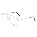 バリー BALLY フレーム メガネ 眼鏡 フレームのみ ノーズパッド BY5035H/V-018-57 アイウェア EYEWEAR アビエーター型 ティアドロ...