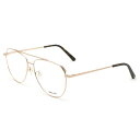 バリー BALLY フレーム メガネ 眼鏡 フレームのみ ノーズパッド BY5035H/V-028-57 アイウェア EYEWEAR アビエーター型 ティアドロップ型 オプティカルフレーム メンズ レディース ユニセックス ローズゴールド