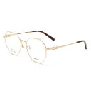 バリー BALLY フレーム メガネ 眼鏡 フレームのみ ノーズパッド BY5054-D/V 028 52 アイウェア EYEWEAR ラウンド型 多角形 オプティカルフレーム メンズ レディース ユニセックス ローズゴールド
