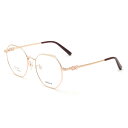 バリー BALLY フレーム メガネ 眼鏡 フレームのみ ノーズパッド BY5054-D/V 033 52 アイウェア EYEWEAR ラウンド型 多角形 オプ...