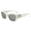 バレンシアガ BALENCIAGA サングラス アジアンフィット アイウェア UVカット バタフライ BB0311SK-003 メンズ レディース ユニセックス...