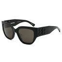 バレンシアガ BALENCIAGA サングラス アジアンフィット アイウェア UVカット バタフライ BB0323SK-001 メンズ レディース ユニセックス...