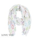 Faliero Sarti ファリエロサルティ ストール ブランド 大判ストール スカーフ ラブユー LOVEYOU