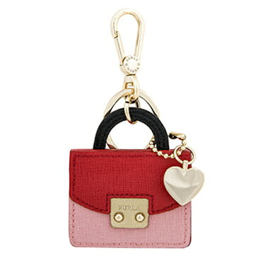 FURLA フルラ キーリング RJ69 METROPOLIS メトロポリスバッグ型 キーリング 803917 ルビーレッド 本革 新品 未使用 プレゼント 女性 誕生日