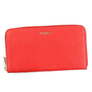 【楽天スーパーSALE対象商品】フルラ FURLA 財布 PN08 BABYLON バビロン ラウンドファスナー長財布 小銭入れ付き ラウンド長財布 RED 827998 レッド 新品 未使用品