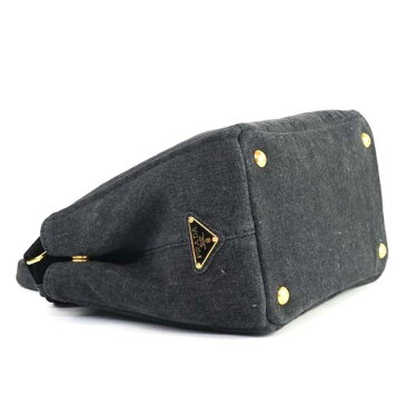 プラダ PRADA 1BG439 AJ6 F0002 カナパ CANAPA 2WAY トートバッグ ハンドバッグ ショルダーストラップ付き ネロ NERO ブラック+ゴールド