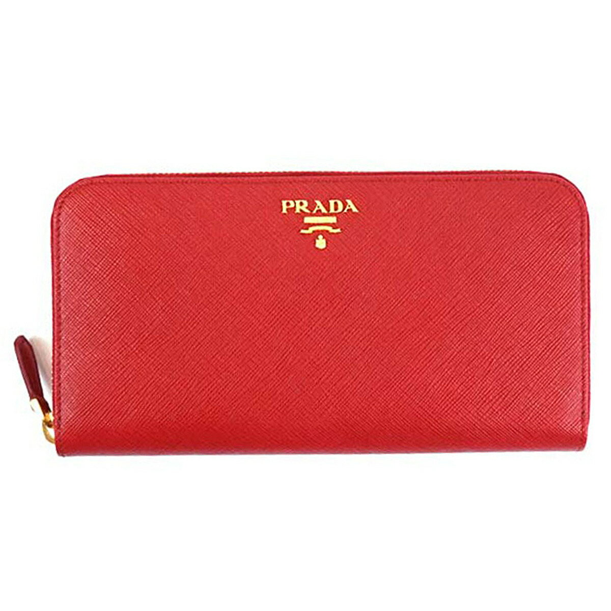 プラダ 革長財布 レディース プラダ PRADA 長財布 1ML506 QWA F068Z 財布 サフィアーノ SAFFIANO レザー フオーコ FUOCO ファイアーレッド