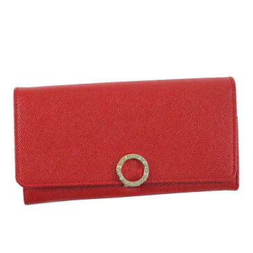 ブルガリ BVLGARI 財布 長財布 フラップ長財布 287270 WALLETS CONTINENTAL ブルガリブルガリ CARMINE JASPER レッド