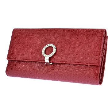 ブルガリ BVLGARI 財布 長財布 二つ折り長財布 33744 ブルガリブルガリ ロゴクリップ RUBY RED レッド