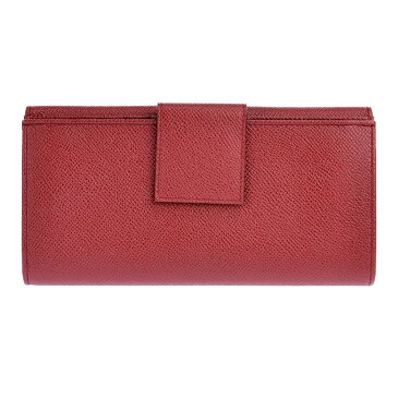 ブルガリ BVLGARI 財布 長財布 二つ折り長財布 33744 ブルガリブルガリ ロゴクリップ RUBY RED レッド