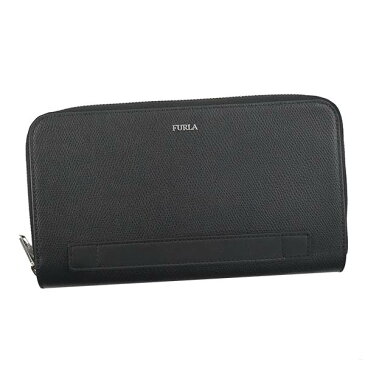 フルラ FURLA メンズ 長財布 ラウンドファスナー長財布 PV36 938234 MARTE XL ZIP AROU.DOUBLE マルテ XL ジップアラウンド ウォレット ONYX ブラック