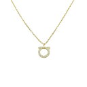 サルバトーレ フェラガモ Salvatore Ferragamo ネックレス ペンダント アクセサリー ガンチーニ 760132 696656 DIA 12 O...
