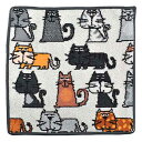 【楽天スーパーSALE対象商品】フェイラー FEILER ハンカチ ハンドタオル 30cm WASH CLOTH CATS STATE GREY 215 ウォッ...
