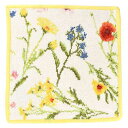 フェイラー FEILER ハンカチ ハンドタオル 25cm FLOWER MEADOW YELLOW 105 フラワー メドウ イエロー 花柄 フラワー ボタニ...