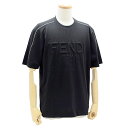 フェンディ FENDI Tシャツ FY1100 AI7F F0QA1 T SHIRT P.S.L.J. FENDI PIPING トップス ロゴ カットソー プ...
