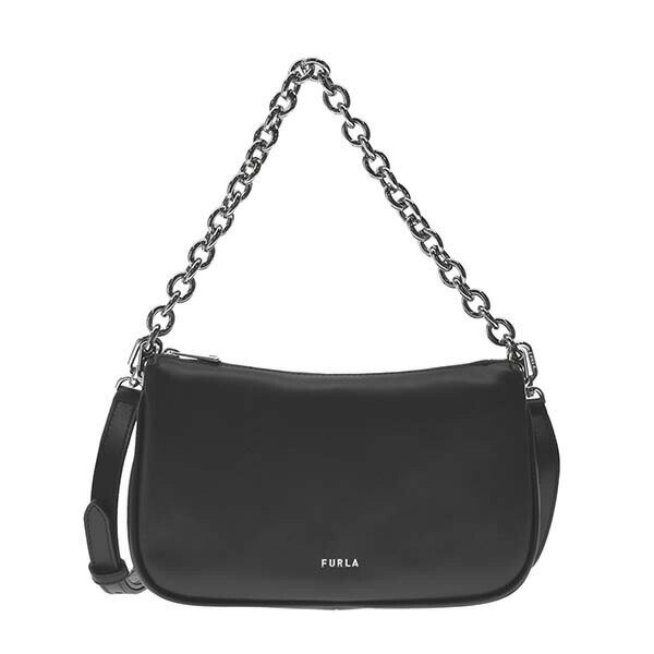 フルラ ポシェット フルラ FURLA バッグ チェーンバッグ ショルダーバッグ 斜め掛けバッグ WB00356 AX0733 O60 FURLA MOON S SHOULDER BAG ムーン NERO ブラック