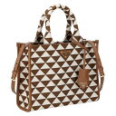 プラダ PRADA バッグ 2way ハンドバッグ トートバッグ 手提げ ショルダーバッグ 斜め掛けバッグ PR-1BA354TRI JAOOM-TB TA レ...