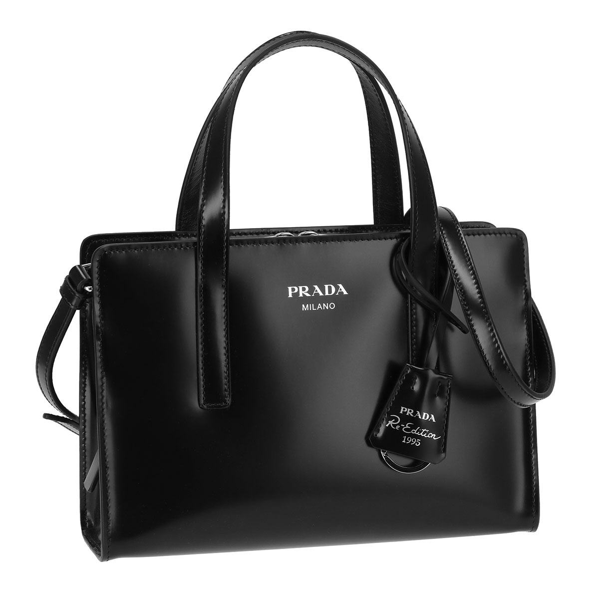 プラダ PRADA バッグ 2way ハンドバッグ トートバッグ 手提げ ショルダーバッグ 斜め掛けバッグ 1BA357SPAZZOOO-NER レディースブラック