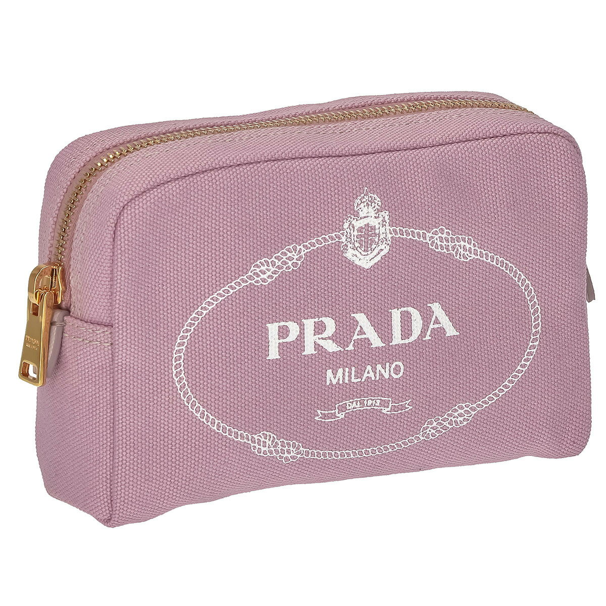 プラダ PRADA ポーチ コスメポーチ メイクポーチ PR-1NA021CANAPALOG-AL BI レディース 小物入れ ピンク系