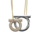 Tog[ tFK Salvatore Ferragamo lbNX y_g ANZT[ 760488 743136 K`[j NKL DOU STR ORO/STRASS CRYSTAL S[hn