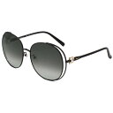 サルバトーレフェラガモ Salvatore Ferragamo サングラス アジアンフィット UVカット SF283SA-001 ラウンド型 レディース シャイ...