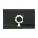 ブルガリ BVLGARI キーケース キーリング 30422 BB ブルガリブルガリ メンズ レディース ユニセックス ブラック