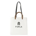 楽天Salada Bowl-おしゃれブランド通販フルラ FURLA バッグ トートバッグ ハンドバッグ 手提げ ショルダーバッグ 肩掛けバッグ WB00728 BX1230 1843S FURLA VARSITY STYLE L TOTE N/S 31.5 バーシティ MARSHMALLOW+NERO ホワイト系