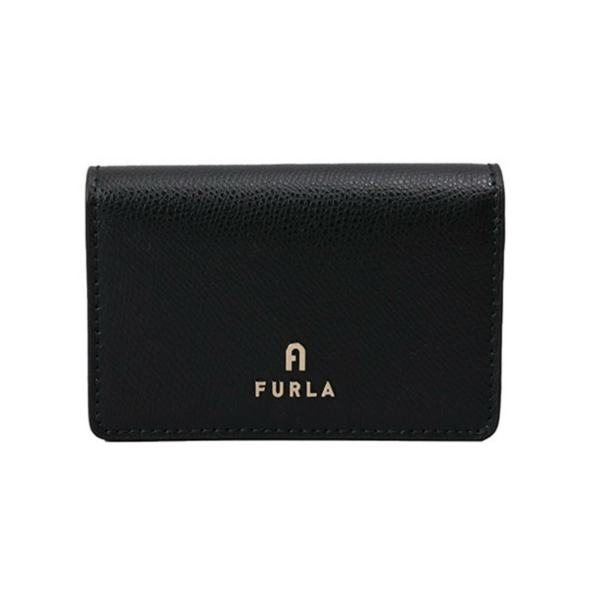 ե FURLA ɥ ̾ WP00306 ARE000 O6000 FURLA CAMELIA BUSINESS CARD CASE ꥢ NERO ֥å