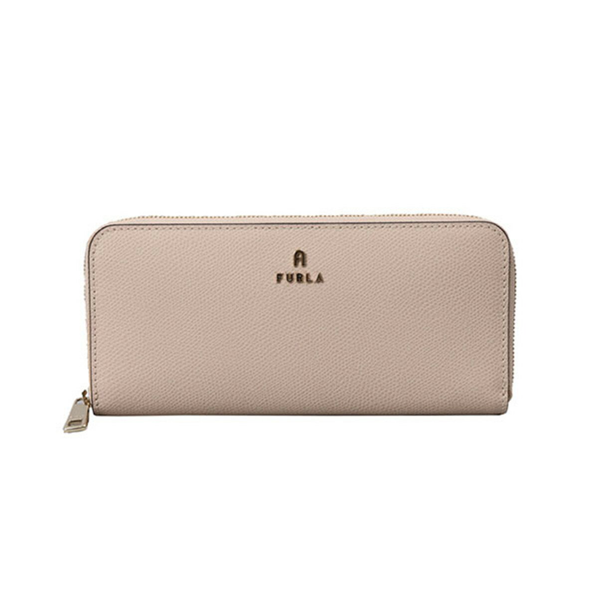 フルラ FURLA 財布 長財布 ラウンドファスナー長財布 小銭入れ付き WP00313 ARE000 B4L00 CAMELIA XL ZIP AROUND SLIM カメリア BALLERINA i ライトピンクベージュ系