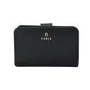 フルラ FURLA 財布 二つ折り財布 折りたたみ財布 小銭入れ付き WP00314 ARE000 O6000 CAMELIA M COMPACT WALLET カメリア NERO ブラック