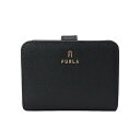 フルラ FURLA 財布 二つ折り財布 折りたたみ財布 小銭入れ付き WP00315 ARE000 O6000 CAMELIA S COMPACT WALLET カメリア NERO ブラック