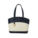 フェラガモ Ferragamo バッグ トートバッグ ハンドバッグ 216797 772001 TOTE ENTRY S MIDNIGHT/MASCARPONE ネイビー+ホワイト系