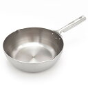 フチバイト FUCHI BITE チタン 3層 フライパン 24cm 深型 IH ガス火 4570032620447 渕上万莉 フッチー アウトドア シルバー ...