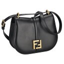 フェンディ FENDI バッグ ショルダーバッグ 肩掛けバッグ 斜めがけバッグ 8BT366-0AQ0K F04TX レディース ブラック 本革 レザー