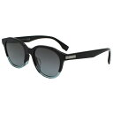 フェンディ FENDI サングラス アジアンフィット アイウェア UVカット ウェリントン FE40092F 5305A メンズ レディース ユニセックス ブラ...
