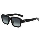 プラダ PRADA サングラス アイウェア ウェリントン 0PR02ZSF 1AB06T 54 メンズ レディース ユニセックス ブラック+グレーグラデーション