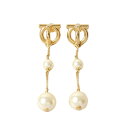 フェラガモ Ferragamo アクセサリー ピアス 760531 751029 OR 3D SHORT ガンチーニ レディース ゴールド