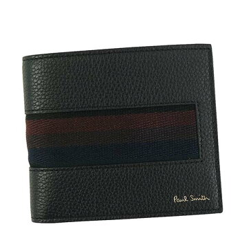 ポールスミス Paul Smith 財布 二つ折り財布 AUPC4832 W885 79 BILLFOLD WALLET ブラック系