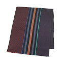 ポール・スミス ポールスミス Paul Smith M1A 366E AS22 28 MIXED PANEL JACQUARD SCARF ミクスト パネル ジャカード スカーフ ウール シルク 混紡 マフラー BURGUNDY バーガンディ＋パープル＋マルチカラーストライプ