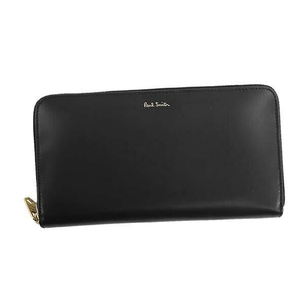 ポールスミス Paul Smith 財布 長財布 ラウンドファスナー財布 M1A4778 AMULTI 79 ZIP WALLET ブラック+マルチストライプ