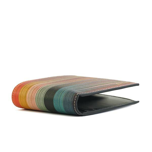 ポールスミス Paul Smith 財布 二つ折り財布 M1A4833 A40023 96 BIFOLD マルチストライプ