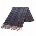 ポール・スミス ポールスミス Paul Smith マフラー SCARF MULTI CASHMERE M1A 837D AS09 メンズ カシミヤ ストール BLUE ブルー＋マルチカラーストライプ