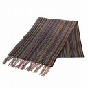 ポール・スミス ポールスミス Paul Smith マフラー SCARF MULTI CASHMERE M1A 837D AS09 メンズ カシミヤ ストール GREY グレー＋マルチカラーストライプ